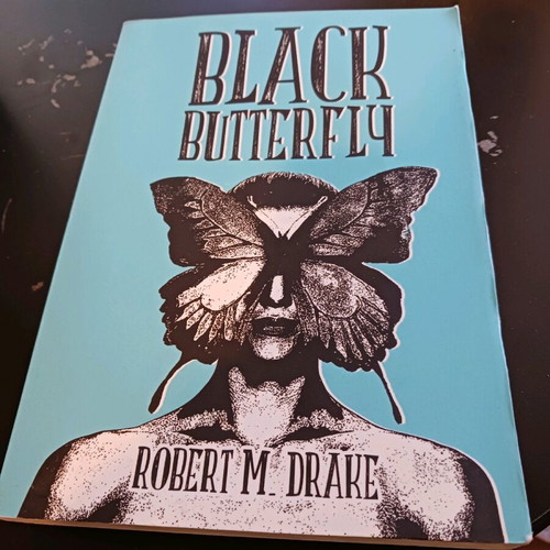Black Butterfly poetry book like new by Robert M. Drake