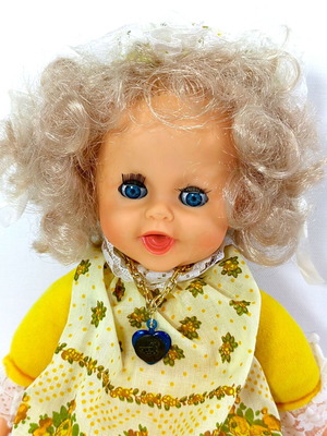 El Greco Doll 80s collectible, used, 35cm
