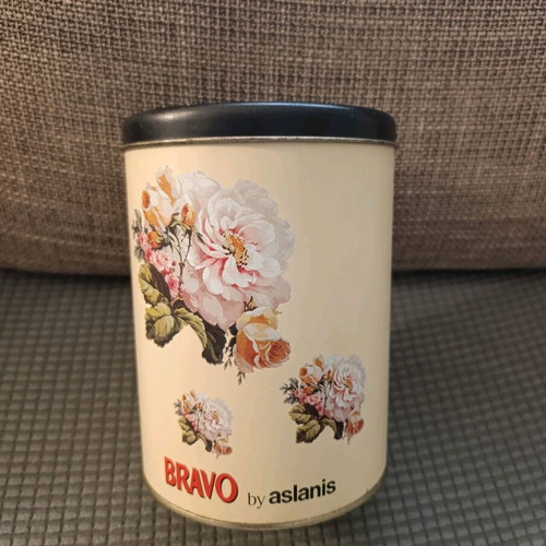 Collectible metal box Bravo by Aslanis used