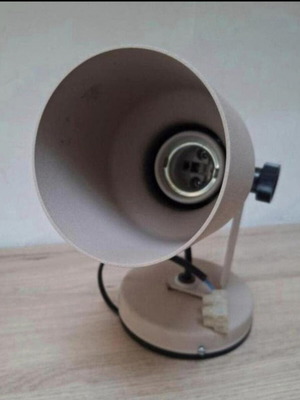 Vintage beige spot lamp with E27 fitting