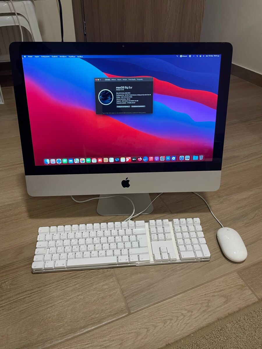 iMac 21.5インチ Mid2011 A1311 i5 2.7GHz 12GB/1TB Mac/Win7 Apple