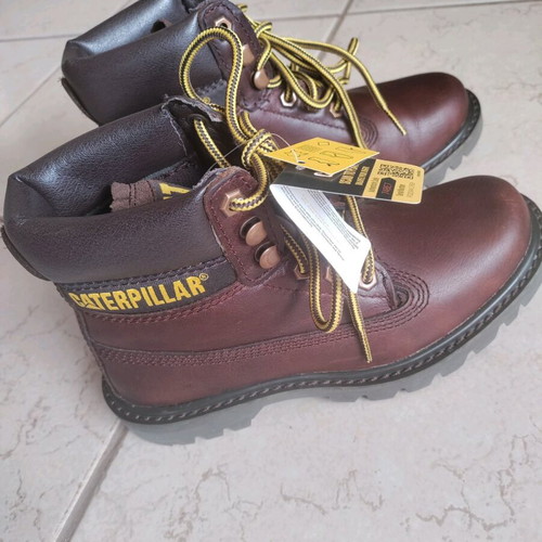 Caterpillar leather boots new, size 37