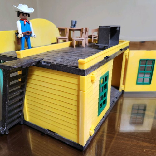Playmobil 3461 Saloon used vintage collectible western building