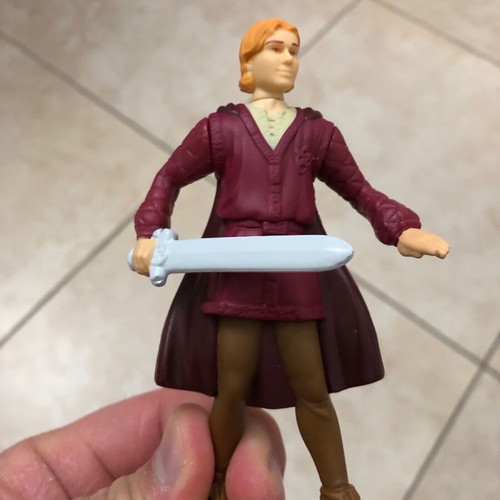 Shrek The Third Artur Pendragon 11 cm figure used, McDonalds Happy Meal toy