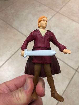 Shrek The Third Artur Pendragon 11 см фигура употребявана, играчка McDonalds Happy Meal