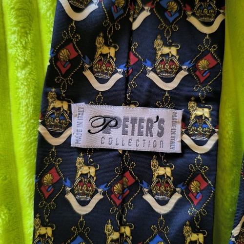 Men's Italian silk tie like new