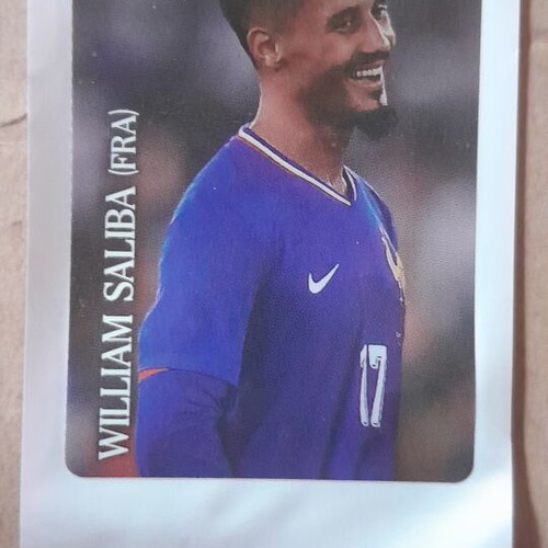 William Saliba Panini FIFA World Cup sticker new
