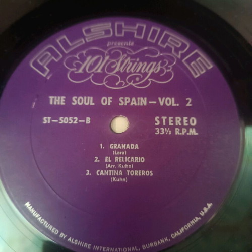 The Soul of Spain Volume 2 vinyl used
