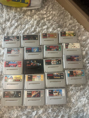 Super Nintendo Entertainment System (SNES) used console