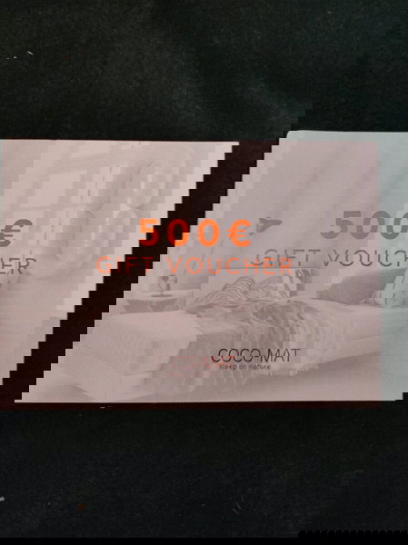 Δωροεπιταγή 500€ COCO-MAT μέχρι 31/12/2025