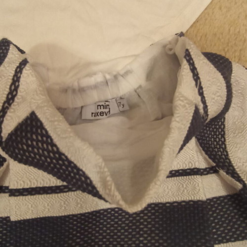 Versace blouse and Mini Raxevsky skirt like new, age 7