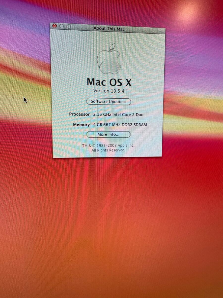 Macデスクトップ Apple iMac A1200 Apple iMac A1200 24” vintage desktop used - € 140,00 - Vendora.cy