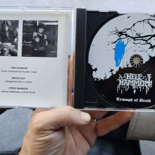 Hellhammer Triumph of Death CD bootleg near mint, metal