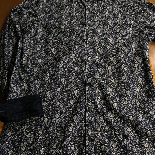 Manetti men's shirt No 40 slim line like new, multicolor