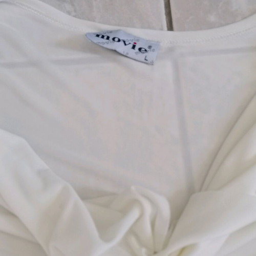 Women's summer blouse M-L white like new