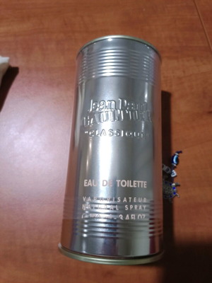 Metal box Jean Paul Gaultier from women's perfume new