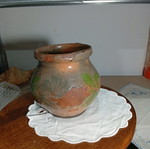 Old ceramic jug like new