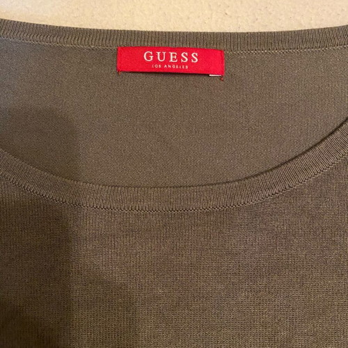 Guess blouse used, size M, green