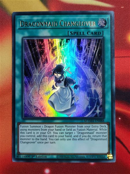  Dragonmaid Changeover - ULTRA RARE - MAMA-EN088 - 1st Edition