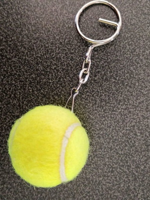 Tennis Ball Keychain new