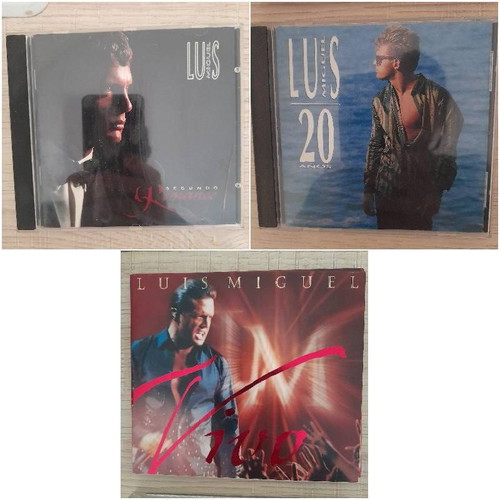 Luis Miguel CD collection used, 15 CDs, Latin