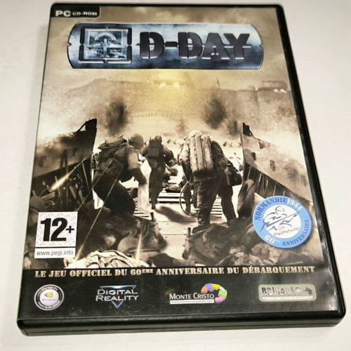 PC D-Day game used, French edition, strategy