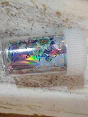 Foil για ημιμόνιμο Design Nail Art καινούργιο 4x100 cm