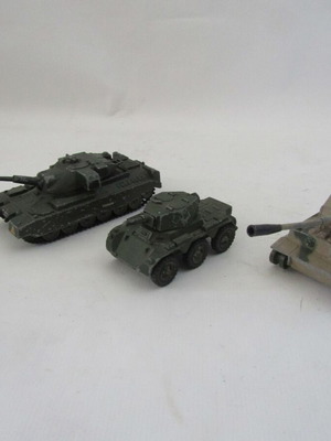Gorgi играчки бронирани Tiger1, Saladin, Chieftain употребявани