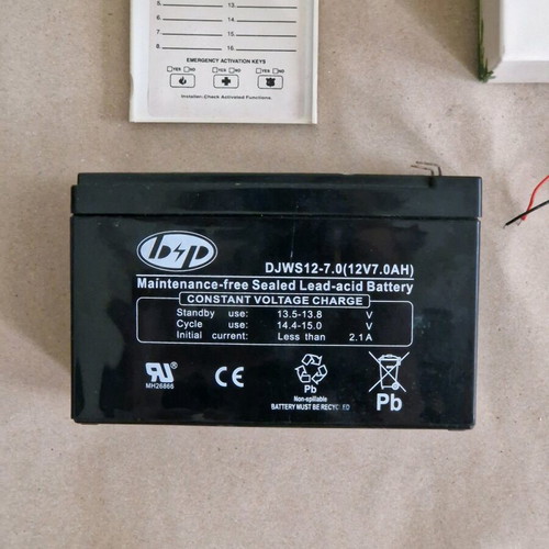 Security system used, complete component package