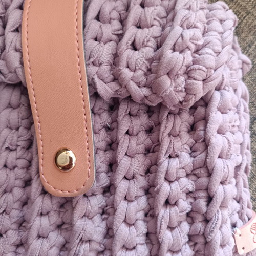 Small handmade handbag, lightly used, fits phone and wallet