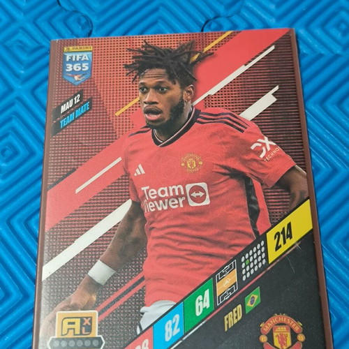 Panini FIFA 365 Team Mates Card Collection of 5 like new with sleeves