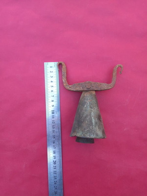 Brass double bell used