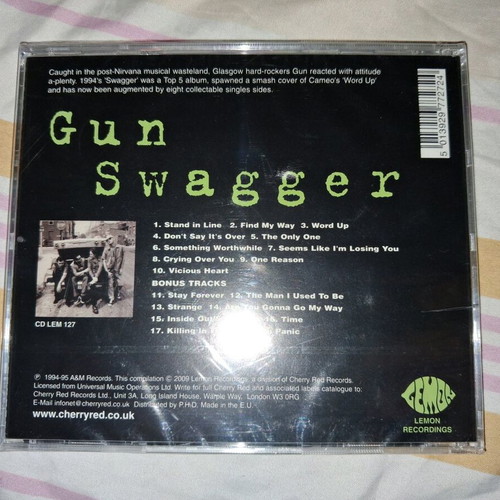 Gun Swagger CD Deluxe Edition new, Word Up