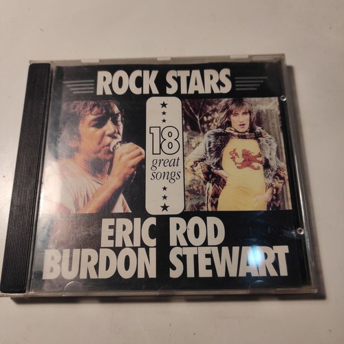 Rockstars: 18 Great Songs CD used with Eric Burdon and Rod Stewart