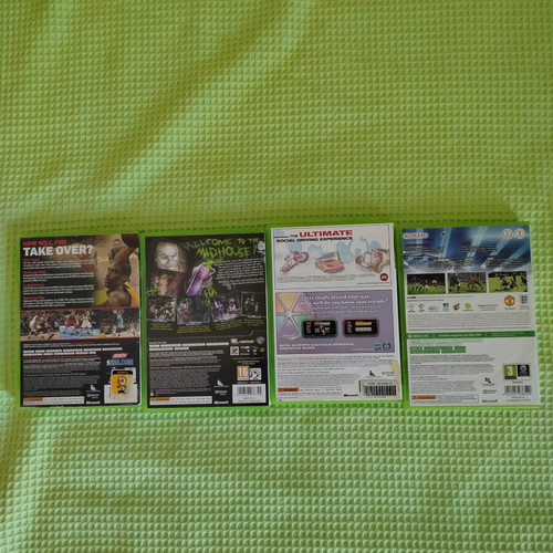 Xbox 360 games pack: NBA 2K10, Batman Arkham Asylum, Paradise Ultimate Box, PES 2014