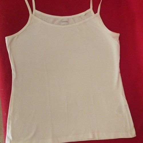 Esmara Women's White Tank Top L like new