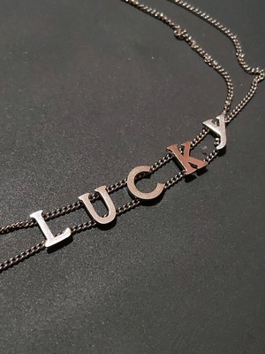 Стоманено колие Lucky ново