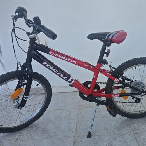 Ideal Condor 20" kids mountain bike, red, gears, V-brakes