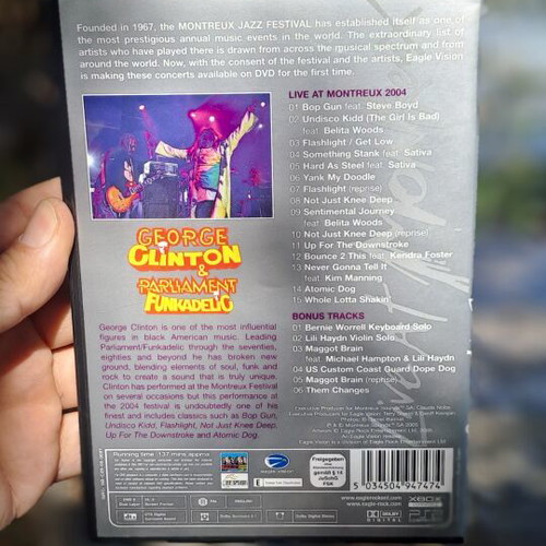 George Clinton DVD used, social genre