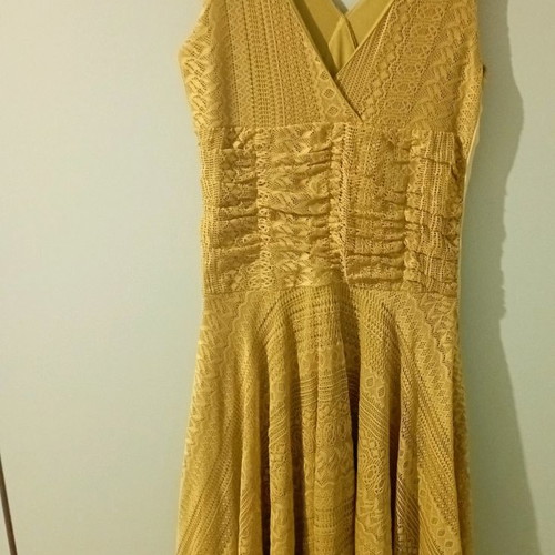 Dress used, size 36 with side zipper