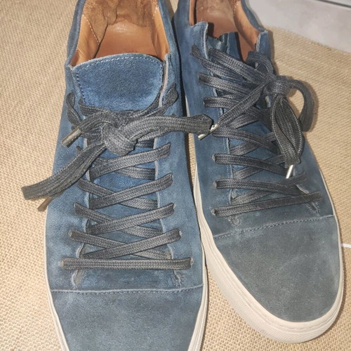 John Varvatos shoes like new, size 42.5-43, white and blue