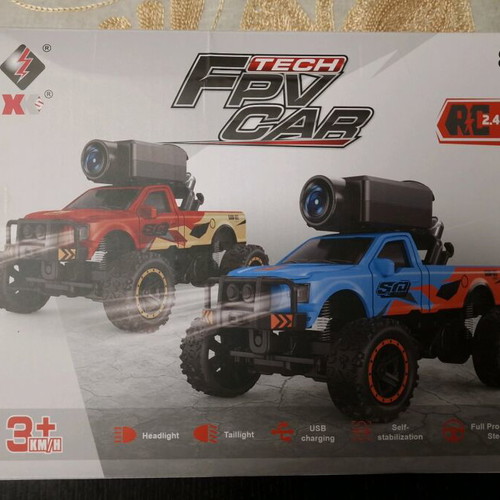 Mini FPV RC Car 1:64 like new, off road with detachable camera