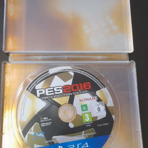 PES 2016 20 Years Anniversary Edition PS4 game with Neymar signature