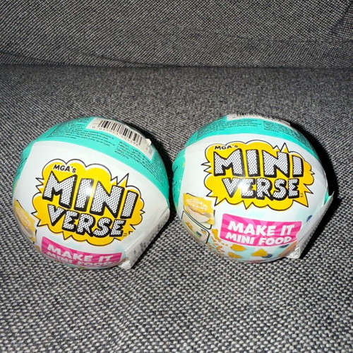 Mga Entertainment Make It Mini Food Cafe Series 3 sealed