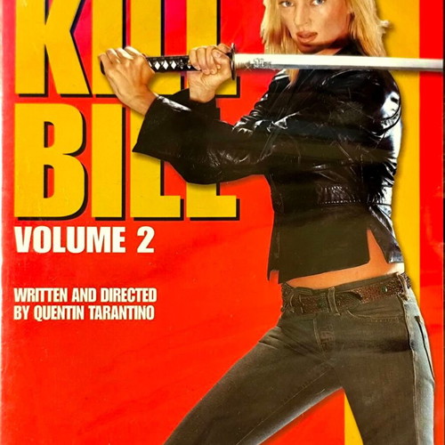 Kill Bill Volume 2 DVD new, action movie with Uma Thurman