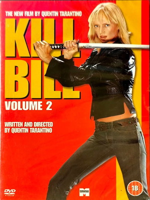 Kill Bill Volume 2 DVD new, action movie with Uma Thurman