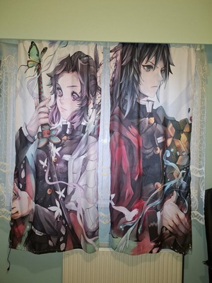 Rideau anime manga σαν καινούργιο, 150 cm × 70 × 2
