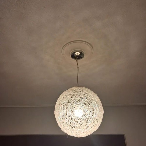 Ceiling light plexiglass like new, modern and elegant