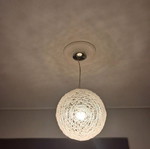 Ceiling light plexiglass like new, modern and elegant