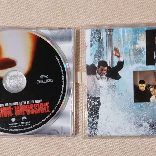 Mission Impossible Original Motion Picture Soundtrack CD like new